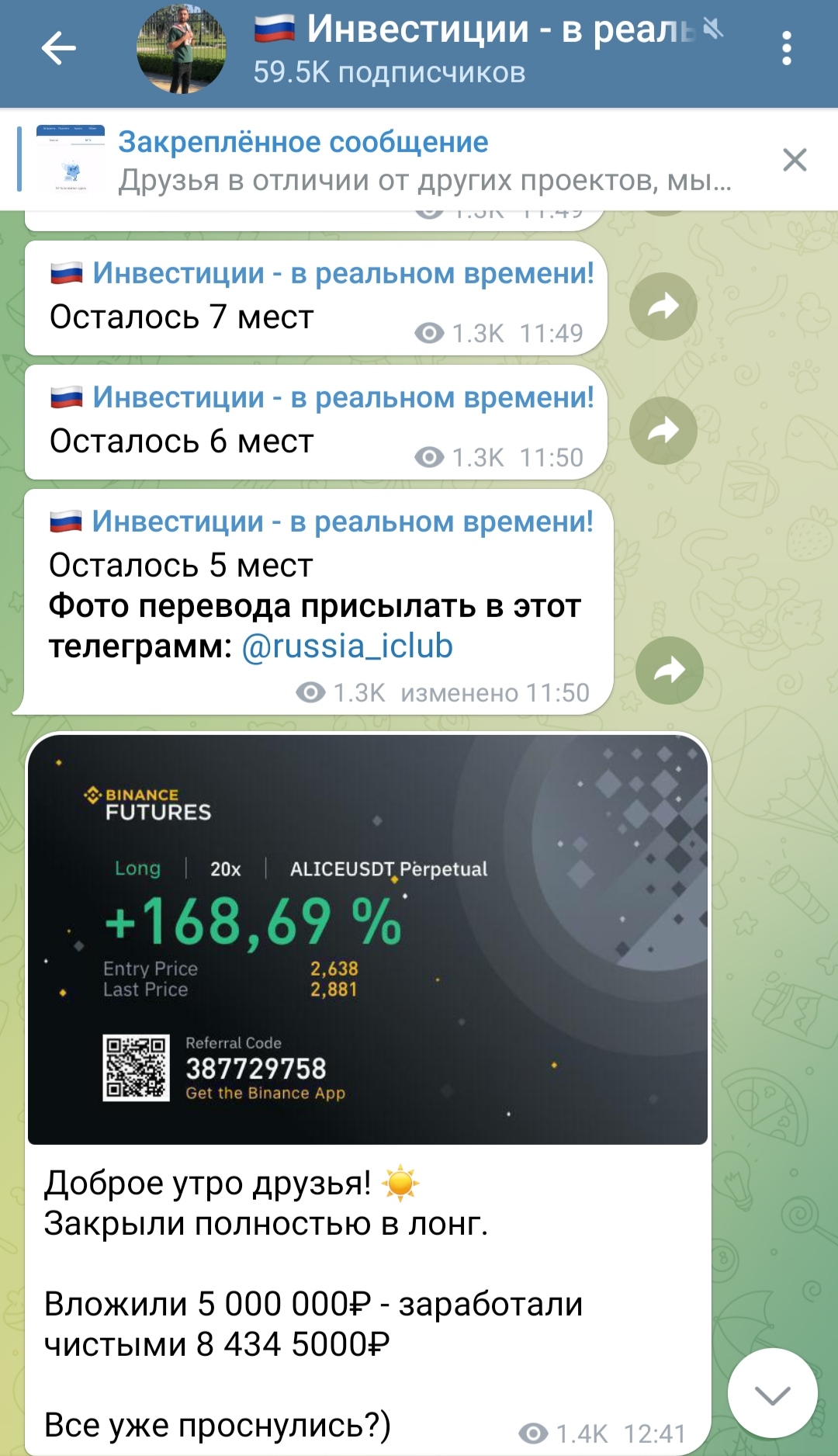 Аналитический центр telegram