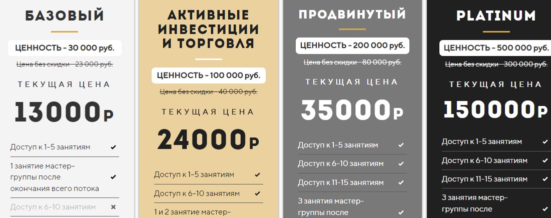 Станислав Тихонов сайт тарифы