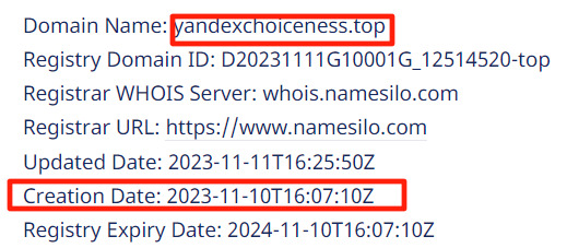 Проверка сайта Yandexchoiceness